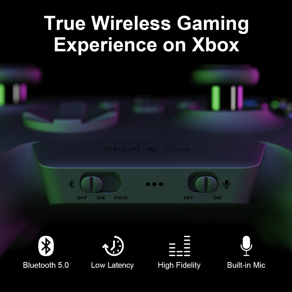 AudioBox: Bluetooth 5.0 Audio Adapter for Xbox Controllers – Skull & Co.  Gaming