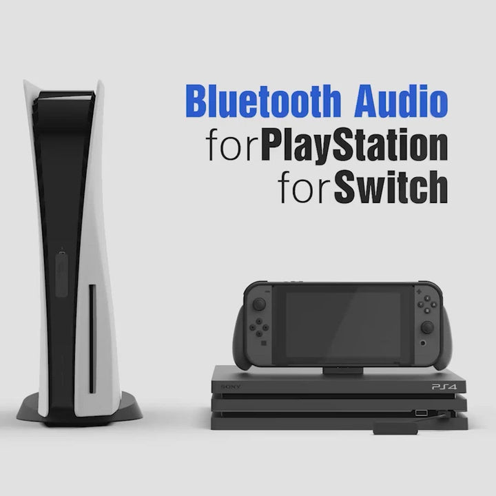 Majestætisk håndtering ler AudioStick: Bluetooth 5.0 Transmitter for Nintendo SWITCH & Other Devices –  Skull & Co. Gaming