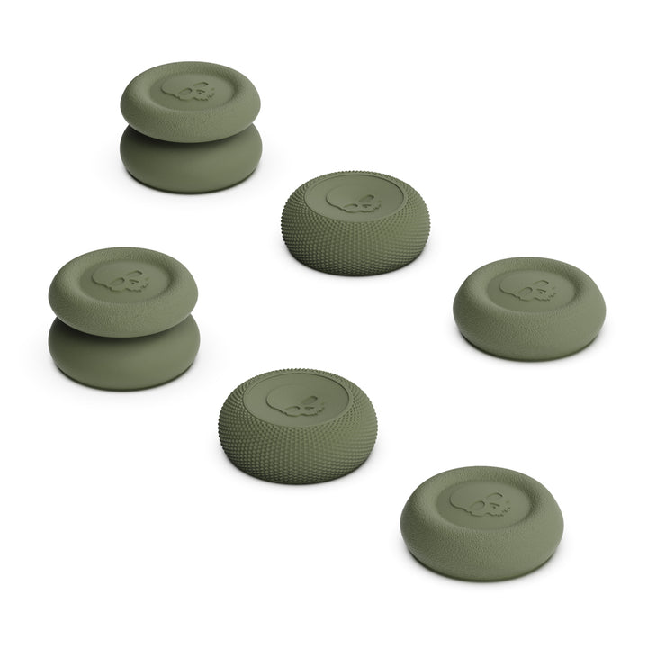Skull & Co. Pro thumb grip set for PS4 and PS5 Controller - OD green