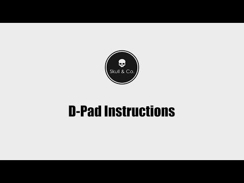 Skull & Co. D-Pad Button Cap - Instructions